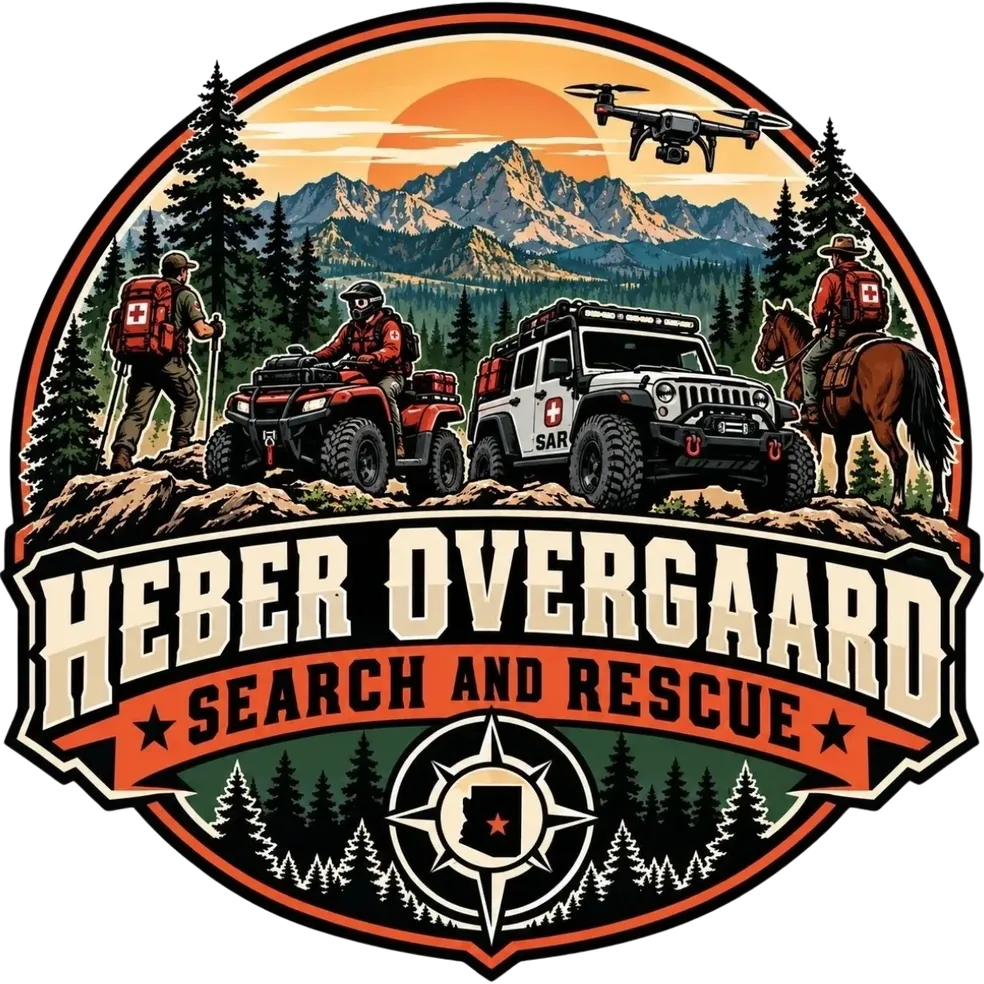 Heber Overgaard Search & Rescue logo